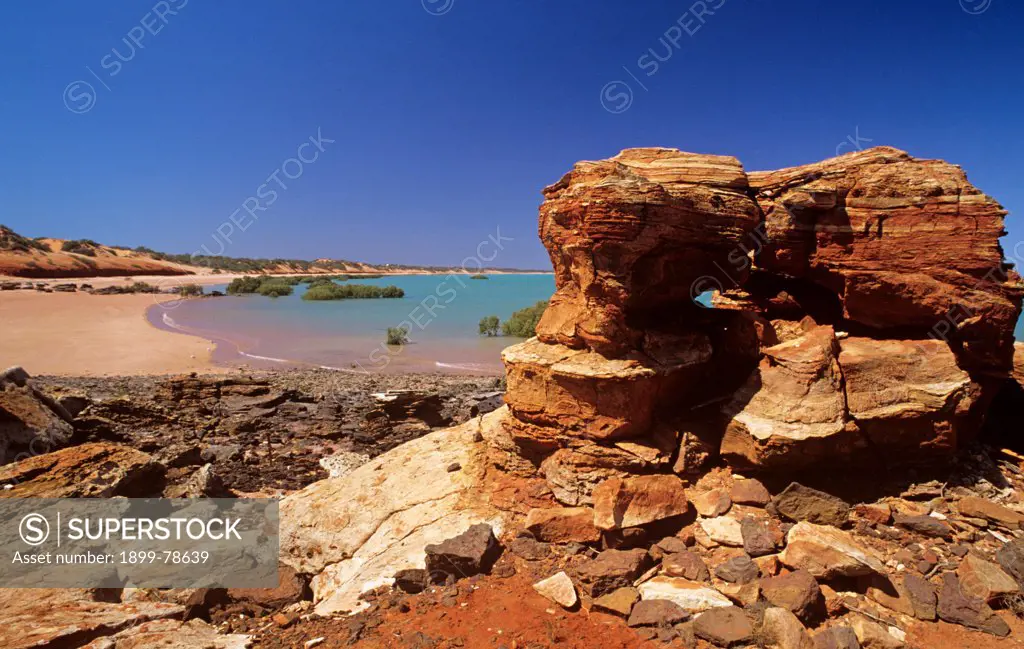 Roebuck Bay northern end, Broome, Kimberley region, Western Australia