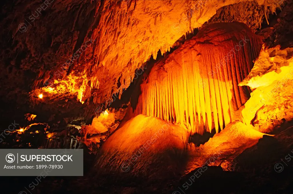Jewel Cave with stalactites Leeuwin-Naturaliste National Park, Western Australia