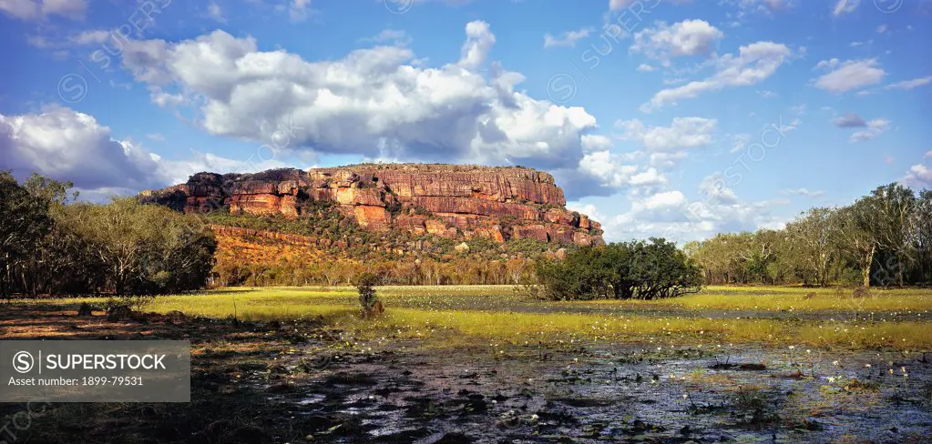 Anbangang Billabong and Nourlangie Rock, Kakadu National Park, Northern Territory, Australia