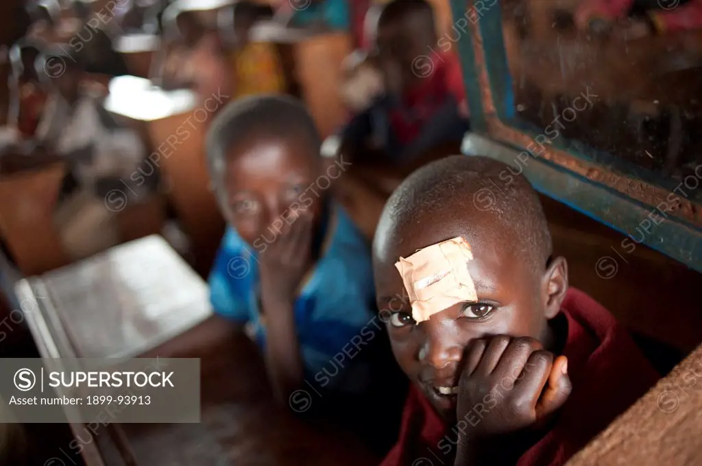 Pupils in a school in Burundi,10/26/2009
