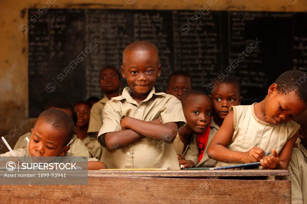 Primary school in Lome,02/10/2009