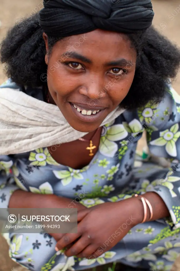 Lalibela woman , Lalibela, Ethiopia.,01/30/2010