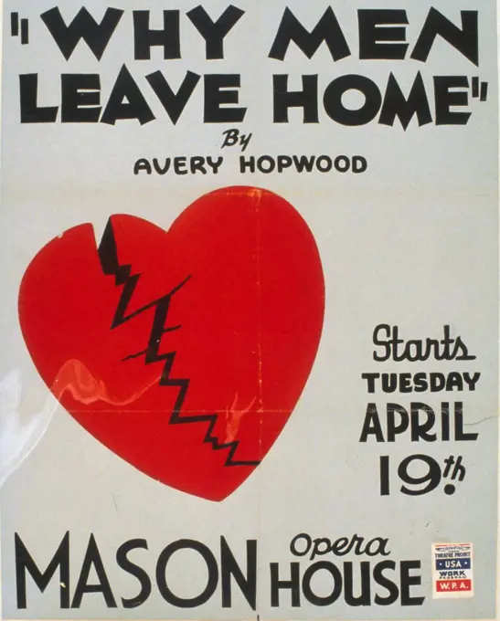 Why men leave home' by Avery Hopwood circa 1938  .