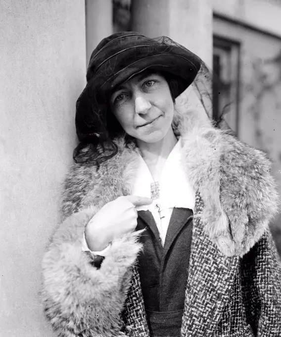 Miss Julia Emory, Woman's suffragette circa 1905-1935.
