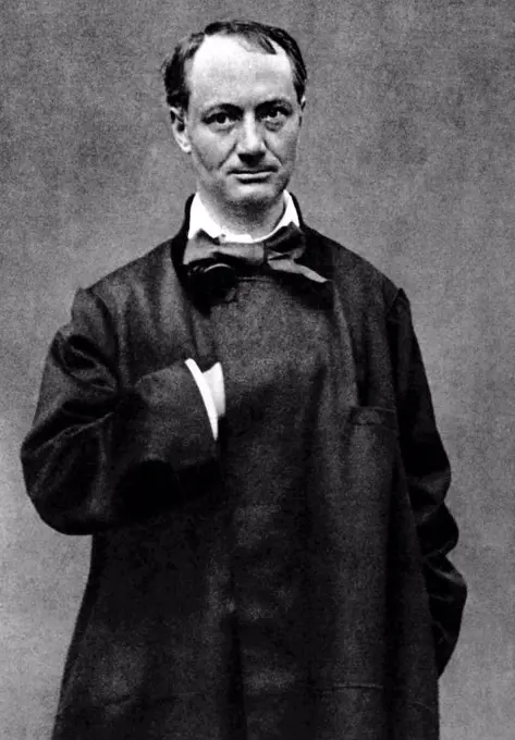 Charles Pierre Baudelaire (April 9, 1821 - August 31, 1867) was a French poet who produced notable work as an essayist, art critic, and pioneering translator of Edgar Allan Poe. His most famous work, Les Fleurs du mal (The Flowers of Evil), expresses the changing nature of beauty in modern, industrializing Paris during the 19th century. Baudelaire's highly original style of prose-poetry influenced a whole generation of poets including Paul Verlaine, Arthur Rimbaud and Stéphane Mallarmé among many others. He is credited with coining the term 'modernity' (modernité) to designate the fleeting, ephemeral experience of life in an urban metropolis, and the responsibility art has to capture that experience. Baudelaire worked on a translation and adaptation of Thomas de Quincey's 'Confessions of an English Opium Eater'. He contributed various articles to Eugene Crepet's 'Poètes francais; Les Paradis artificiels: opium et haschisch' (French poets; Artificial Paradises: opium and hashish, 1860).