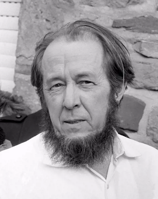 Aleksandr Isayevich Solzhenitsyn (11 December 1918 - 3 August 2008) was a Russian novelist, historian, and critic of Soviet totalitarianism. He helped to raise global awareness of the gulag and the Soviet Union's forced labor camp system. While his writings were long suppressed in the USSR, he wrote many books, most notably <i>The Gulag Archipelago</i>, <i>One Day in the Life of Ivan Denisovich</i>, <i>August 1914</i> and <i>Cancer Ward</i>. Solzhenitsyn was awarded the Nobel Prize in Literature in 1970 'for the ethical force with which he has pursued the indispensable traditions of Russian literature'. He was expelled from the Soviet Union in 1974 but returned to Russia in 1994 after the dissolution of the Soviet Union. Solzhenitsyn died of heart failure near Moscow on 3 August 2008, at the age of 89. A burial service was held at Donskoy Monastery, Moscow, on Wednesday, 6 August 2008. He was buried the same day at the place chosen by him in the monastery's cemetery.