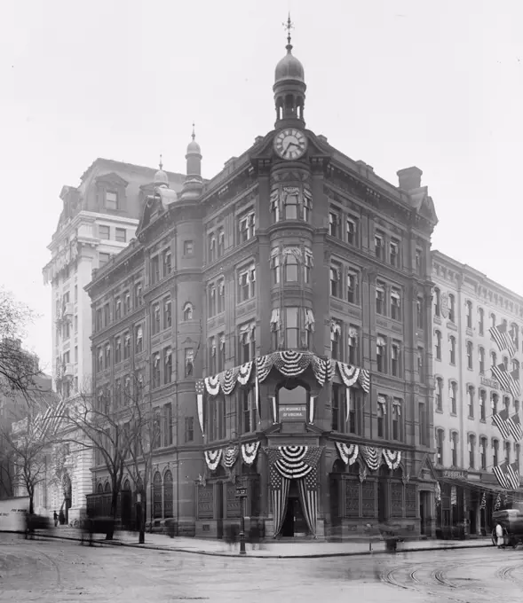 National Savings & Trust Co, 15th St. & New York Avenue, Washington, D.C. ca.  between 1910 and 1935.