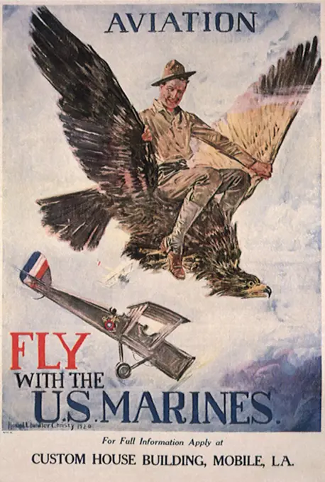 Fly with the U.S. Marines. 