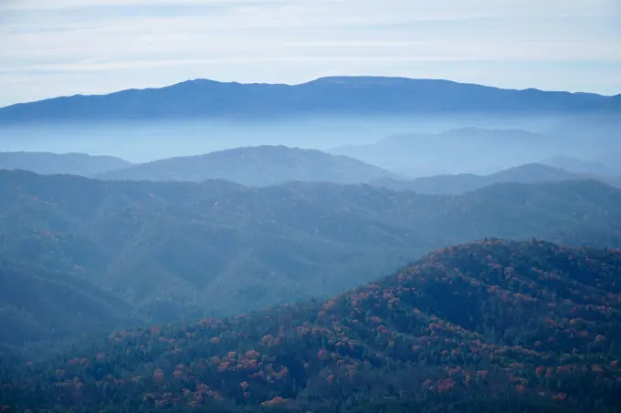 Blue Ridge Mountains,  Great Smoky Mountains National Park, Tennessee
