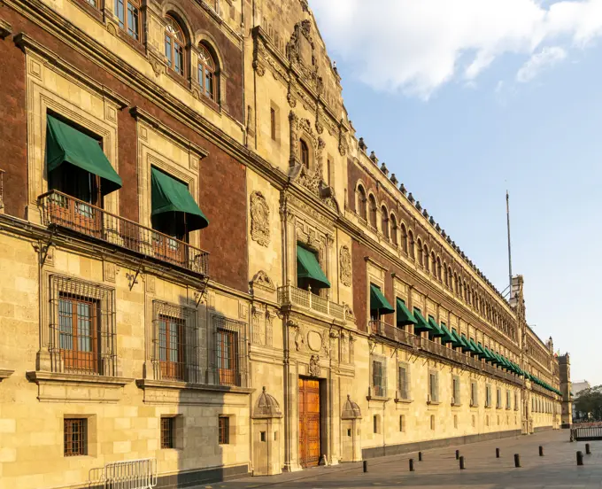 Historic government building, National Palace, Palacio National, Centro Historic, Mexico City, Mexico.