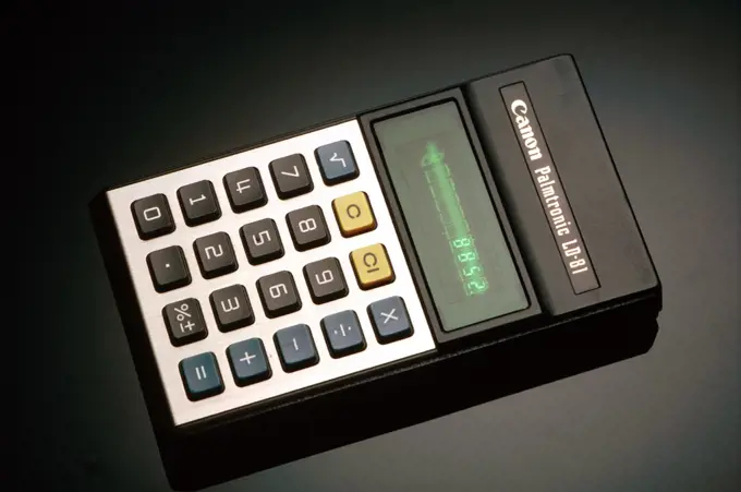 Electronic Calculator Circa. 1985