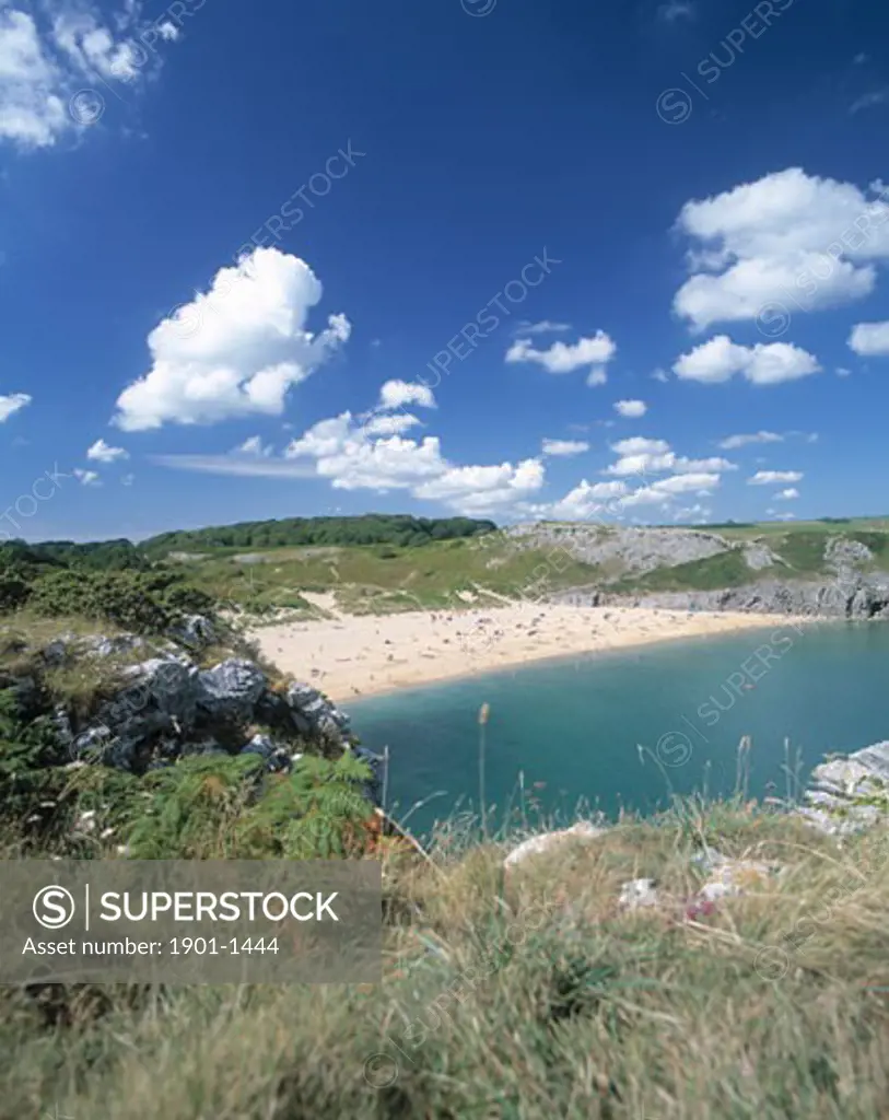 Barafundle Bay Pembroke Pembrokeshire Wales