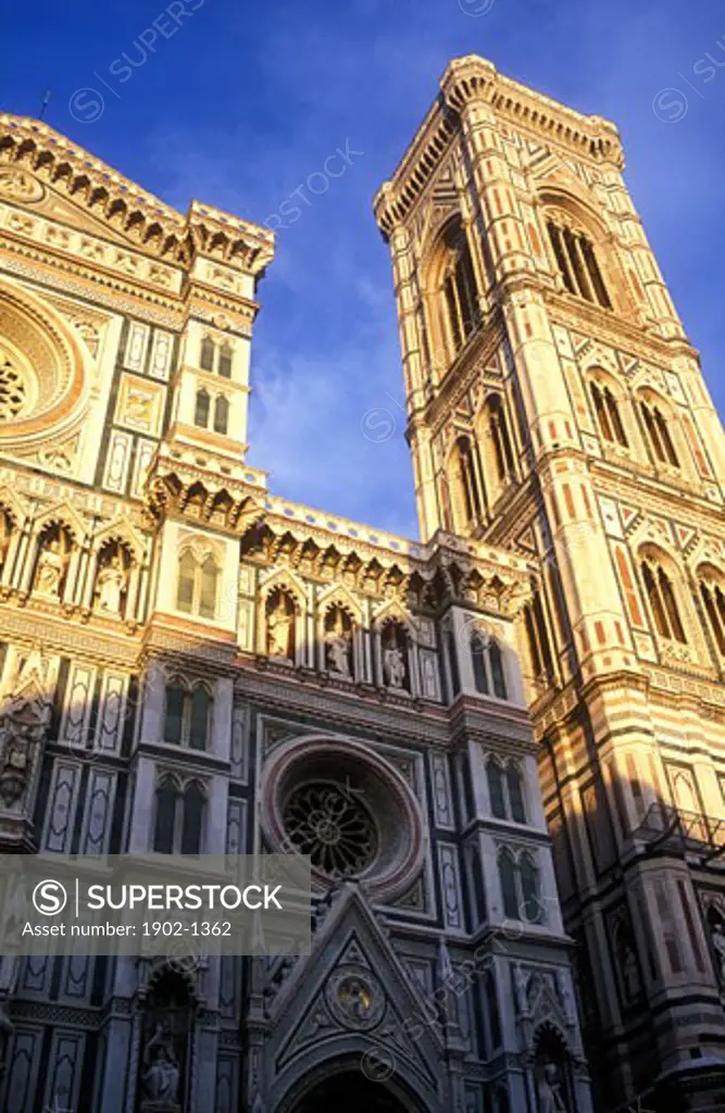 Italy Florence Cathedral of Santa Maria del Fiore The Duomo Piazza del Duomo