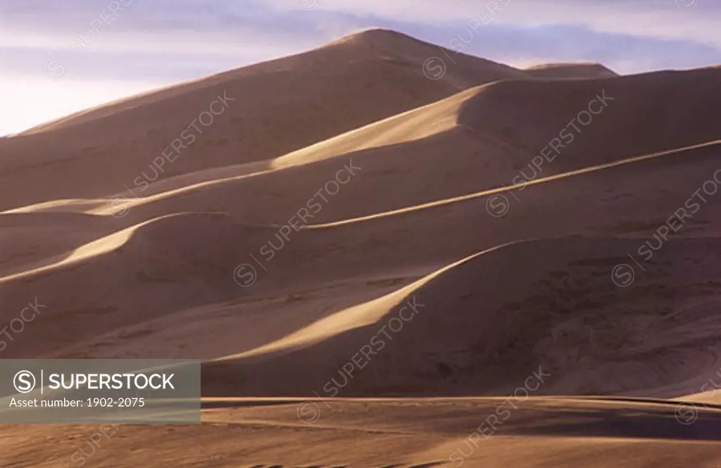 USA Colorado Great Sand Dunes National Park sand dunes