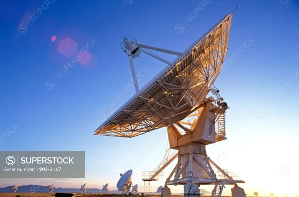 USA New Mexico Socorro Very Large Array worlds largest radio telescope VLA