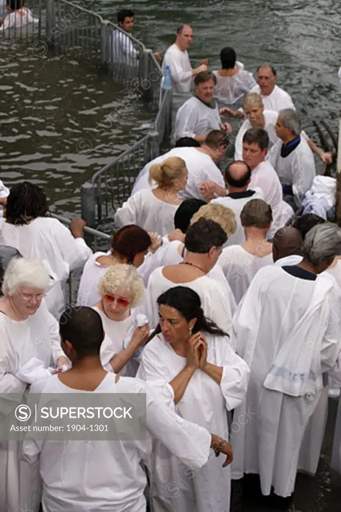 Baptismal Jordan River Israel