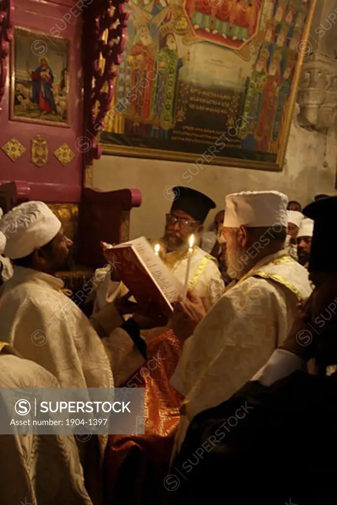Ethiopian Orthodox pilgrims Jerusalem