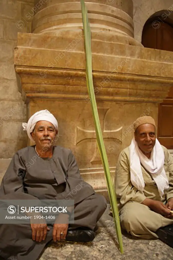 Egyptian Coptic pilgrims Jerusalem