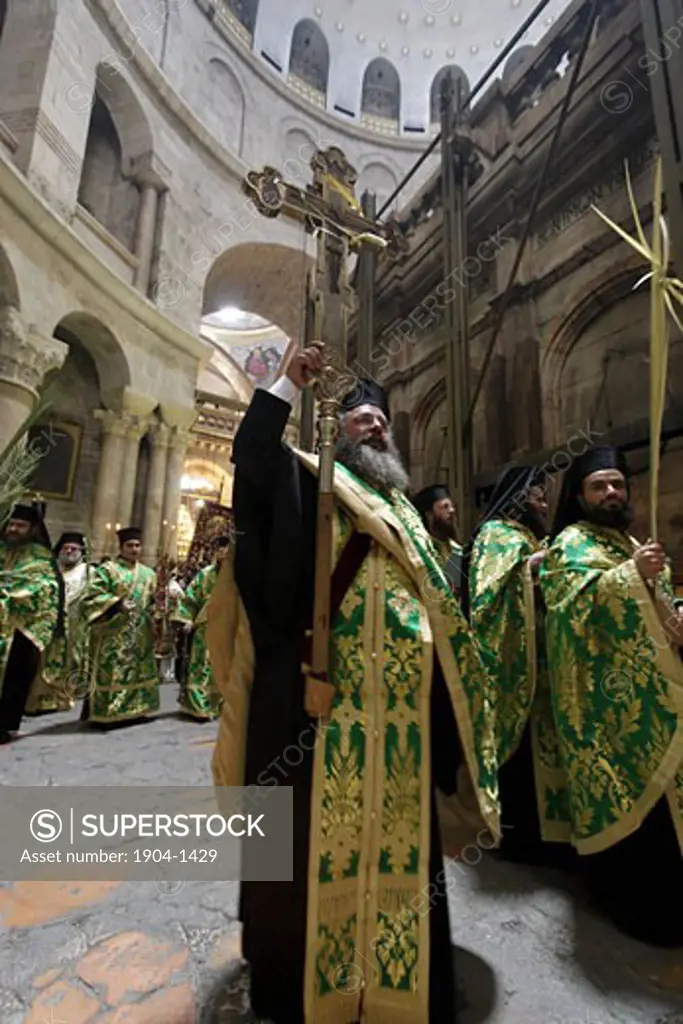 Palm Sunday procession Jerusalem