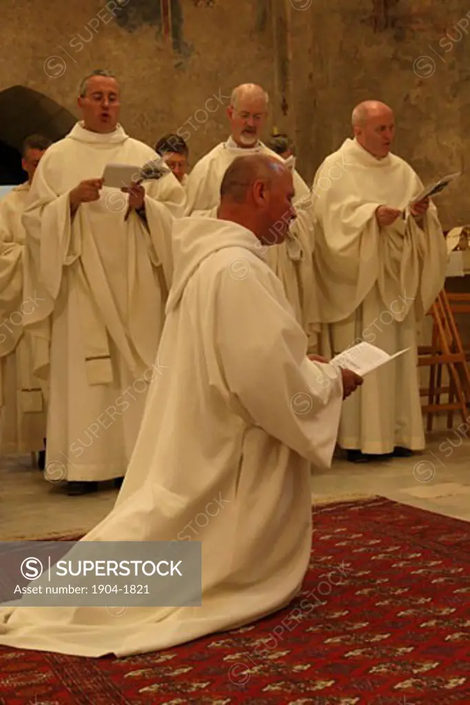 Ordination ceremony of Brother Olivier