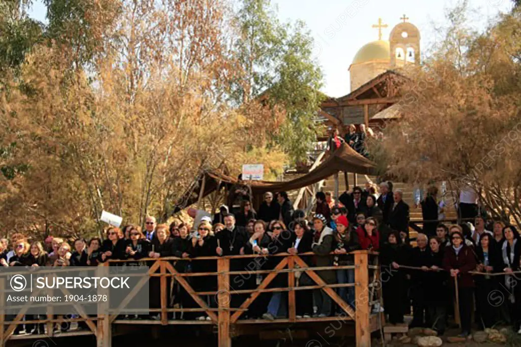 Syrian Orthodox pilgrims celebrates the Feast of Theophany