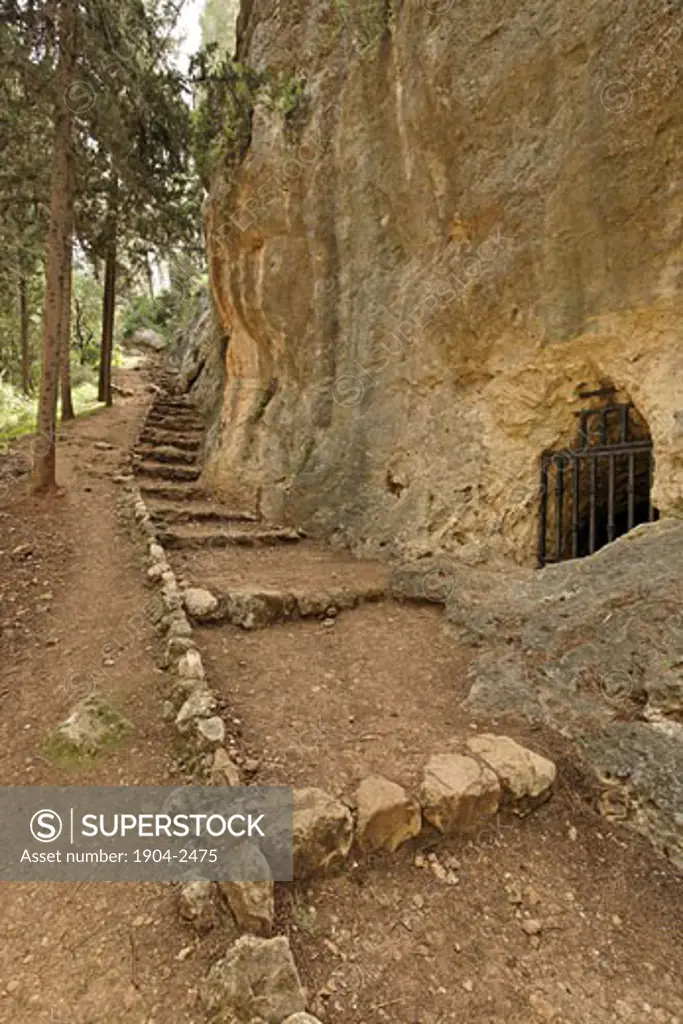 Bnai Brith cave at the Martyrs Forest