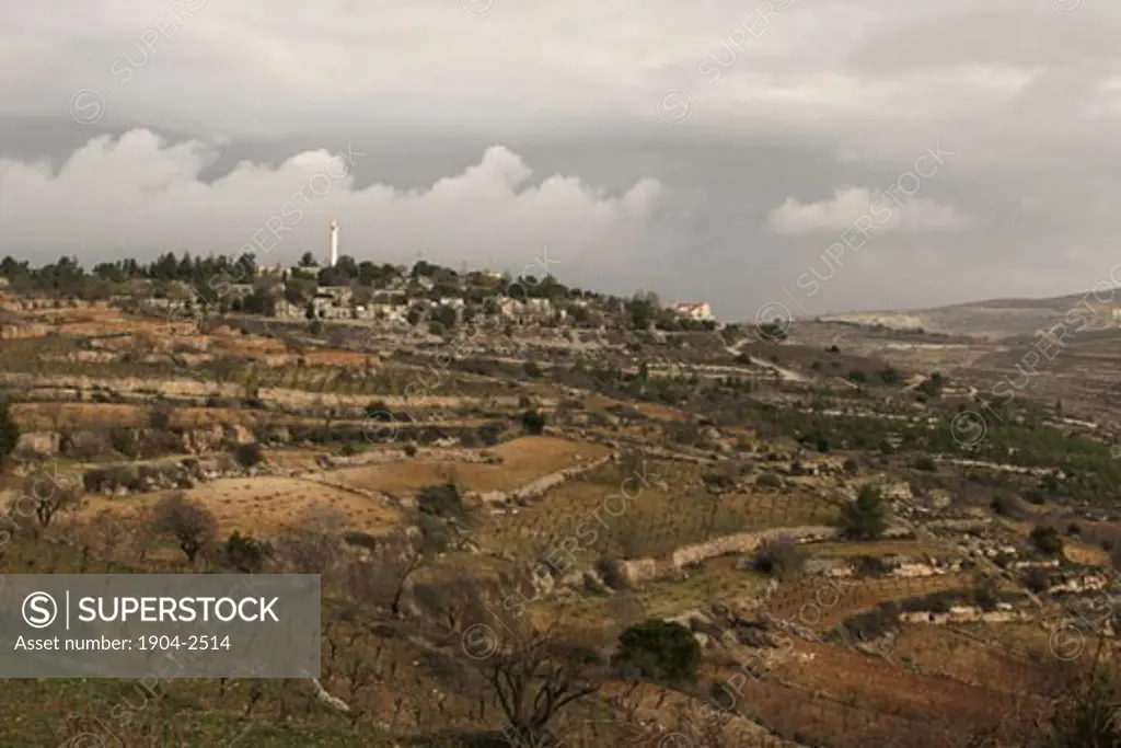 A view of kibbutz Rosh Tzurim