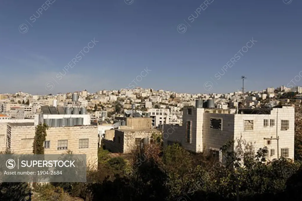 A view of Hebron from Tel Rumeida
