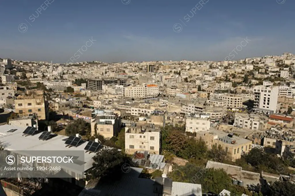 A view of Hebron from Tel Rumeida