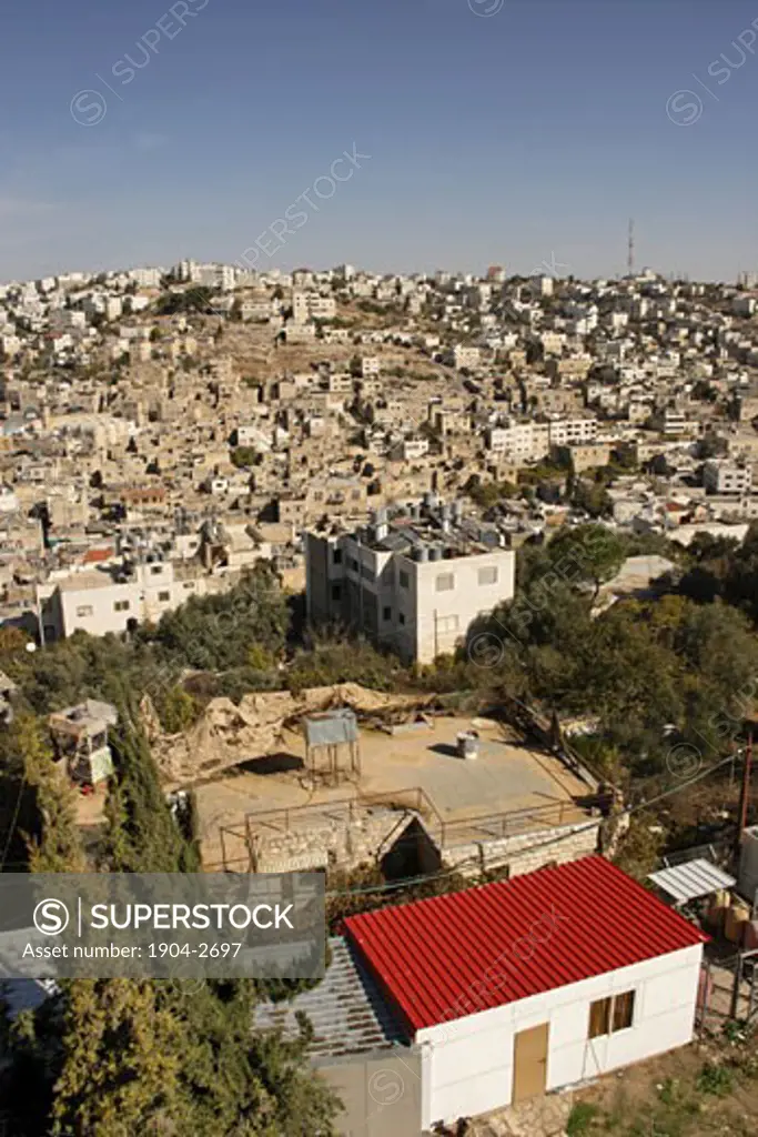 The settlement in Tel Rumeida