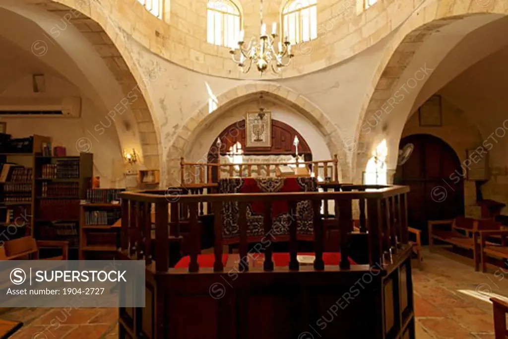 Abraham Avinu Synagogue at the Jewish quarter in Hebron