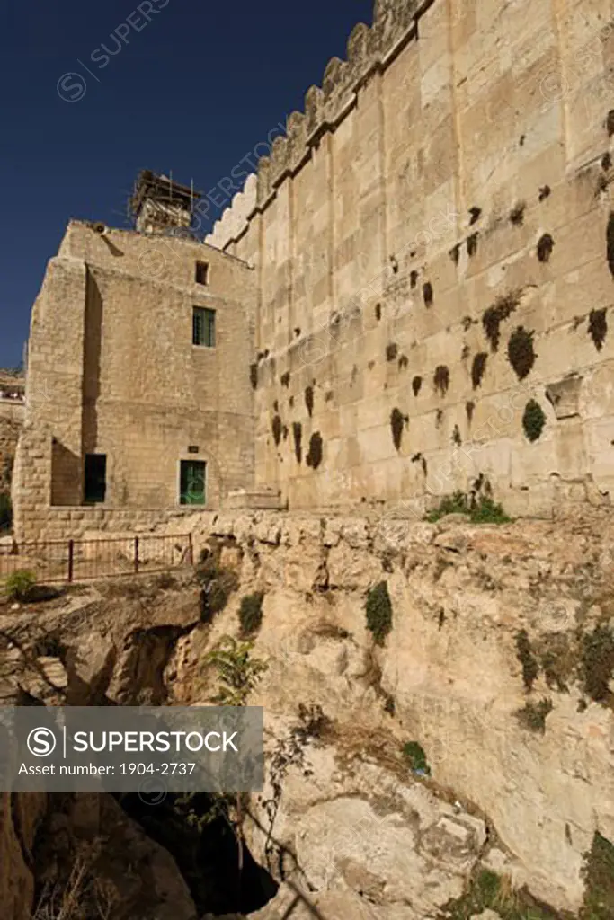 The Cave of Machpelah in Hebron
