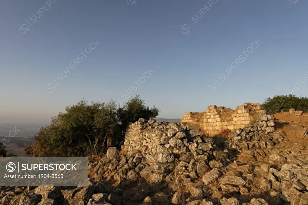 Israel the Upper Galilee Hellenistic Temple in Keren Naphtali