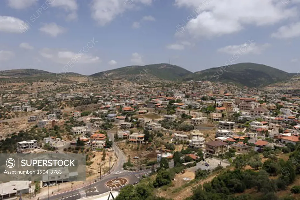 A view of the Druze village Horpish