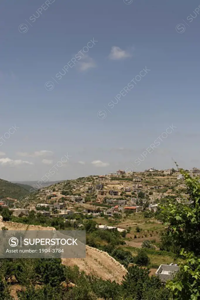 A view of the Druze village Beth Jan