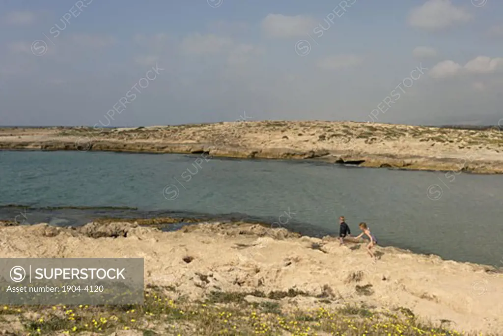 Habonim beach at Carmel coast