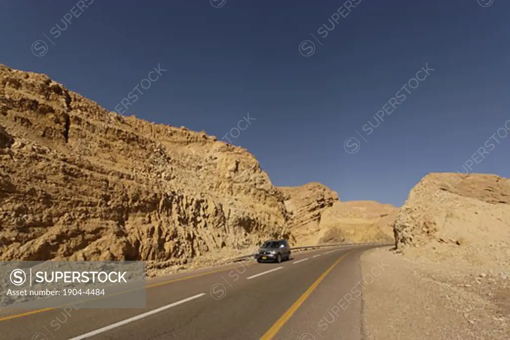 Route 12 in the Negev