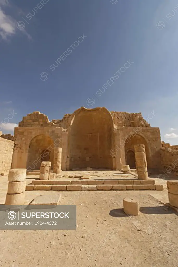 Shivta ruins of a Byzantine Church