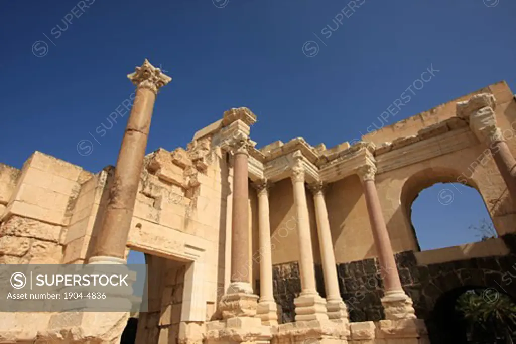 Beth Shean the Roman theater of Scythopolis