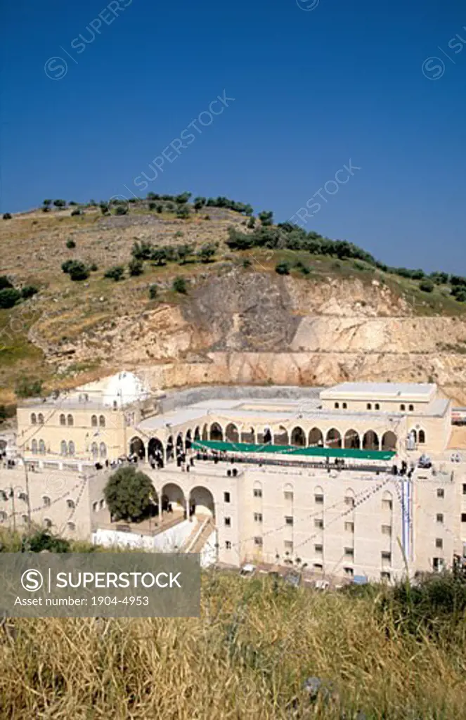 Israel the lower Galilee Nabi Shueib the sacred site of the Druze