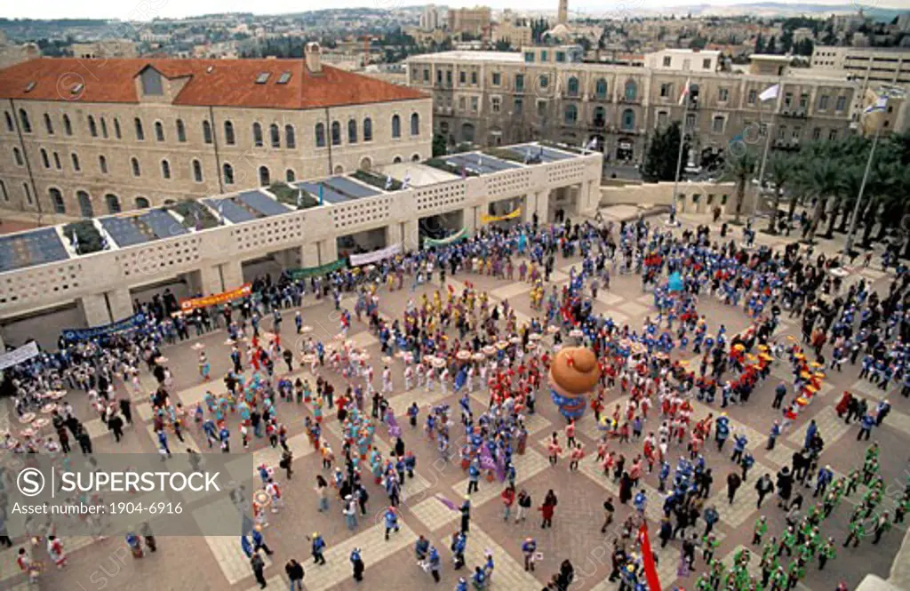 The Makuya procession in Jerusalem