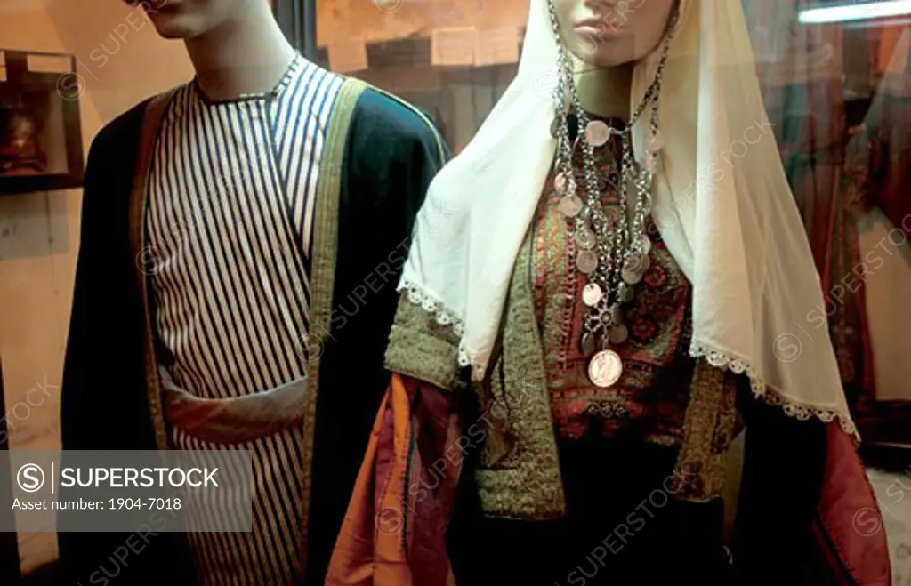 Old Bethlehem Folklore Museum A traditional Palestinian clothes