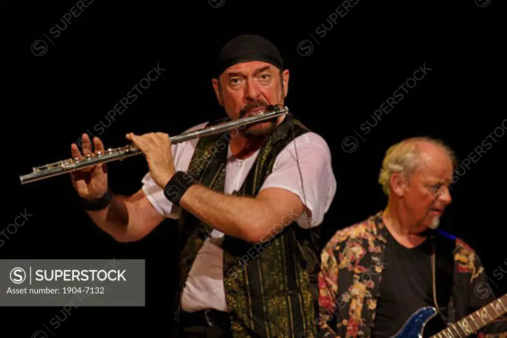 Ian Anderson and Martin Barre Jethro Tull concert in Caesarea