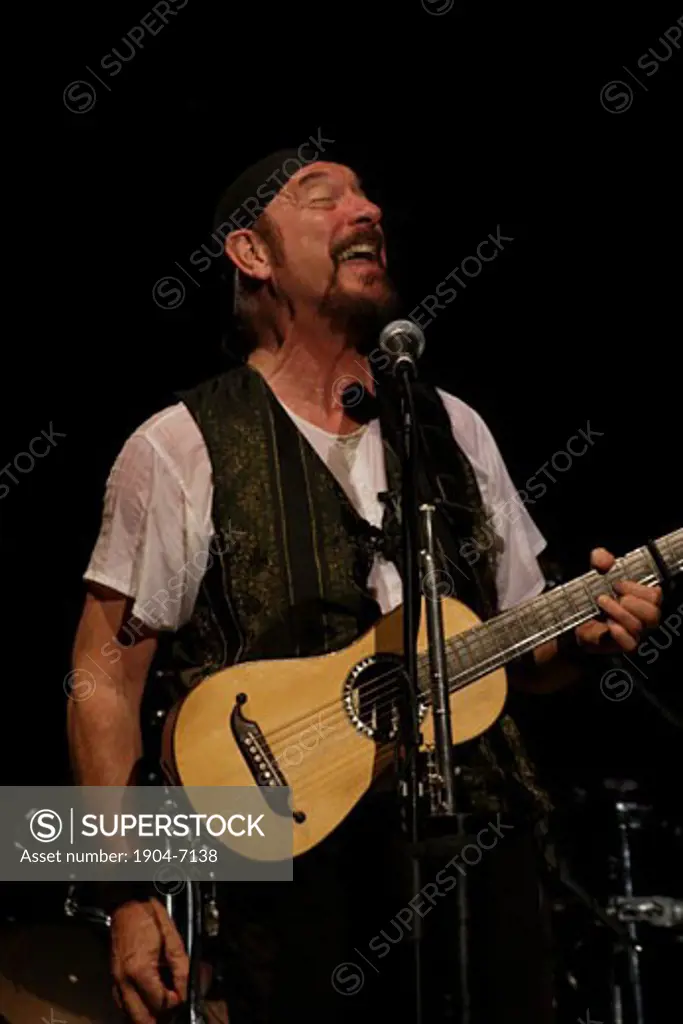 Ian Anderson Jethro Tull concert in Caesarea
