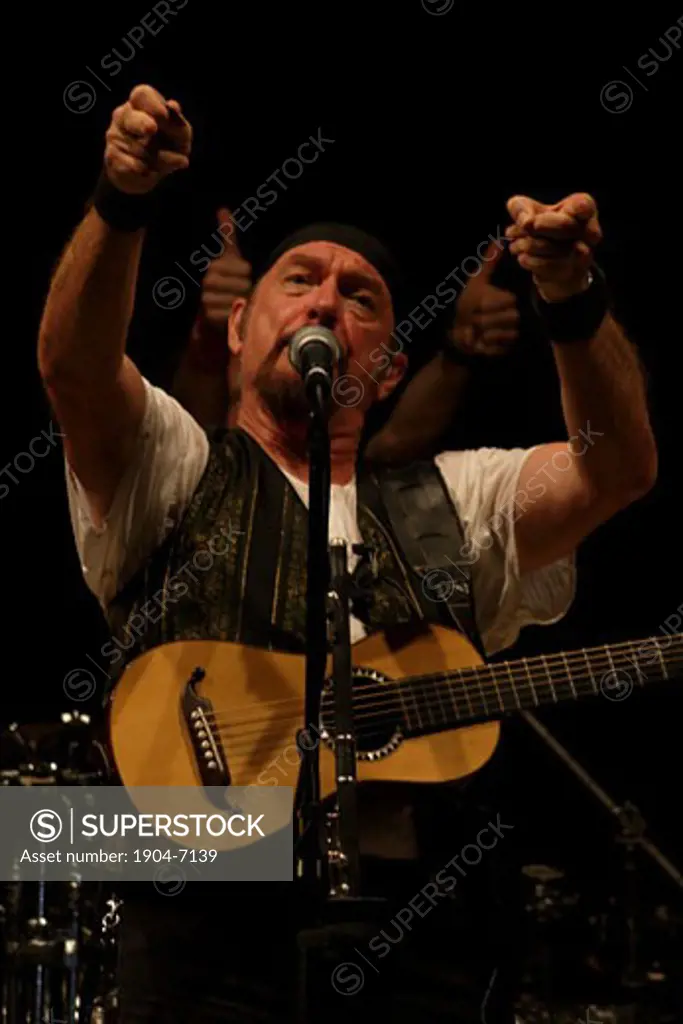 Ian Anderson Jethro Tull concert in Caesarea