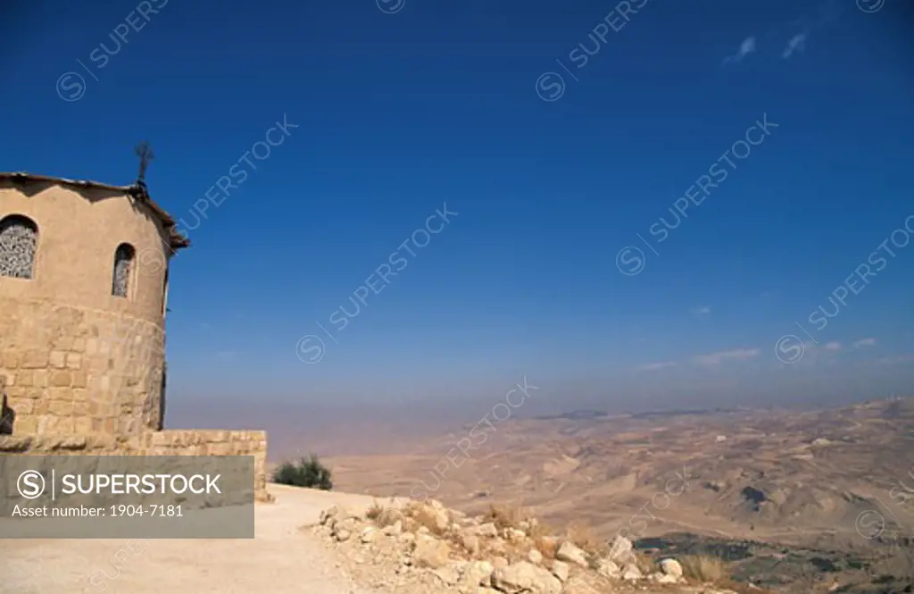 Jordan a view northwest of Mount Nebo