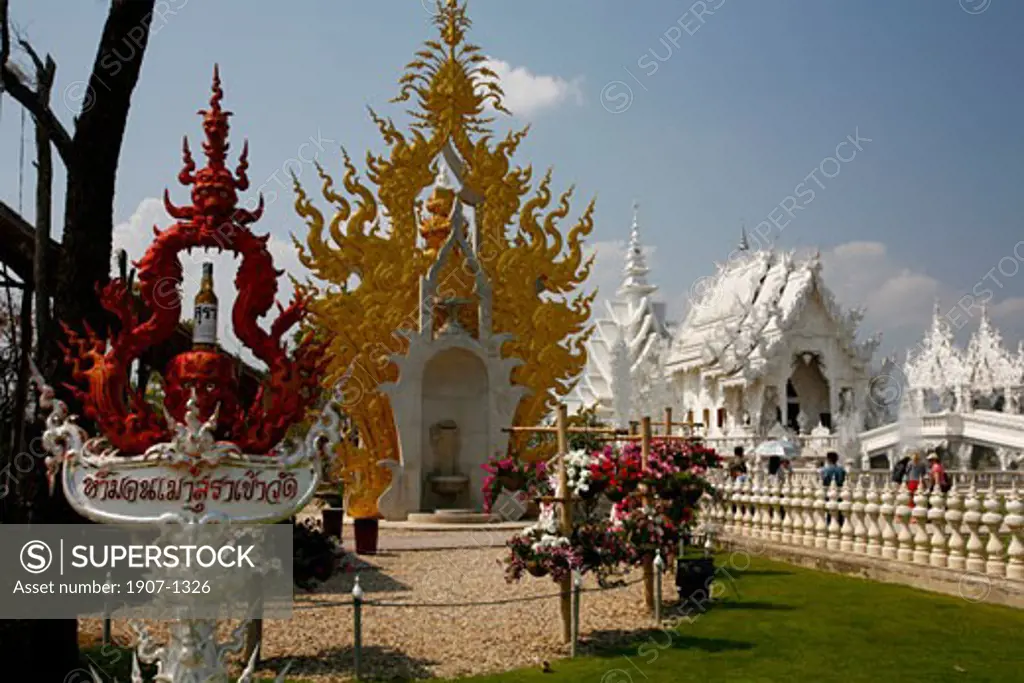 In Chiang Rai  the new temple
