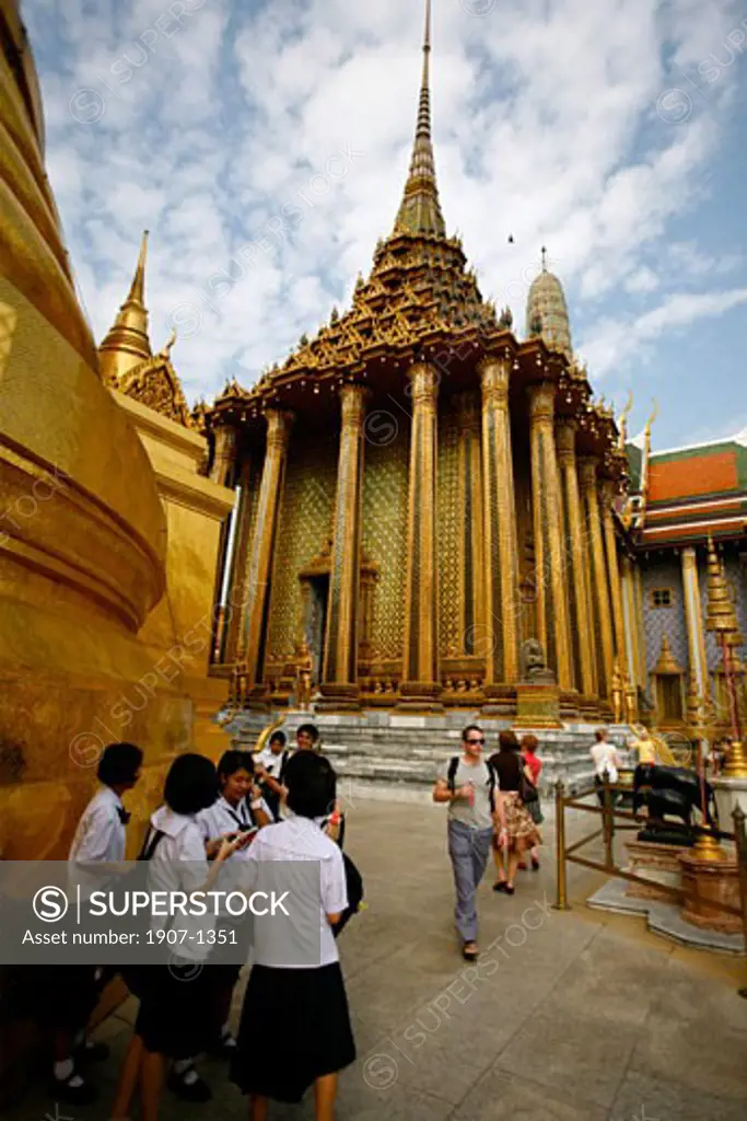 Wat Phra Kaeo temple in Bangkok
