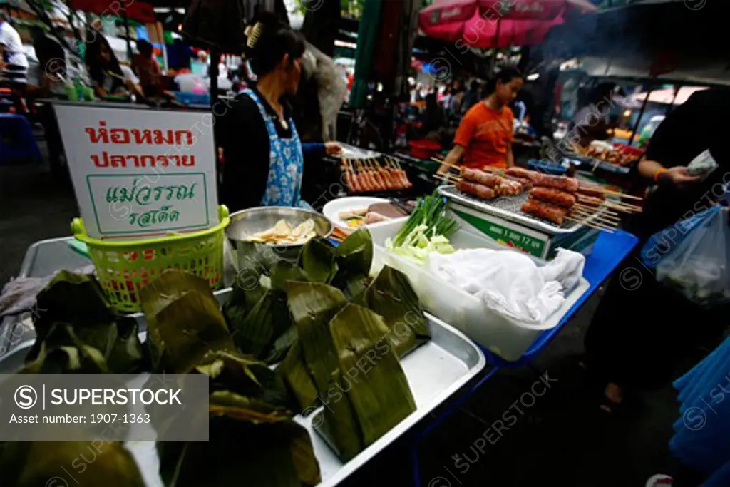 At the central market of Bangkok