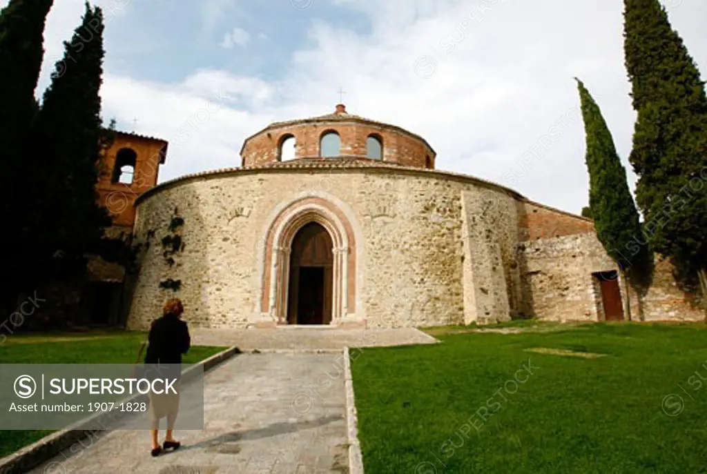 The San Bernardino church  uptown of Perugia